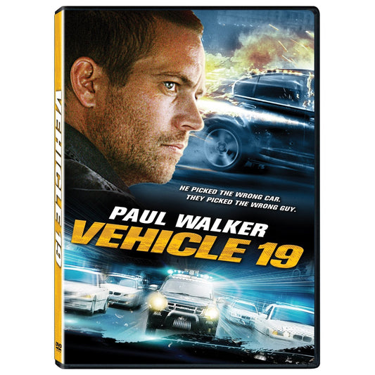 Vehicle 19 - Paul Walker (DVD) Brand New!!