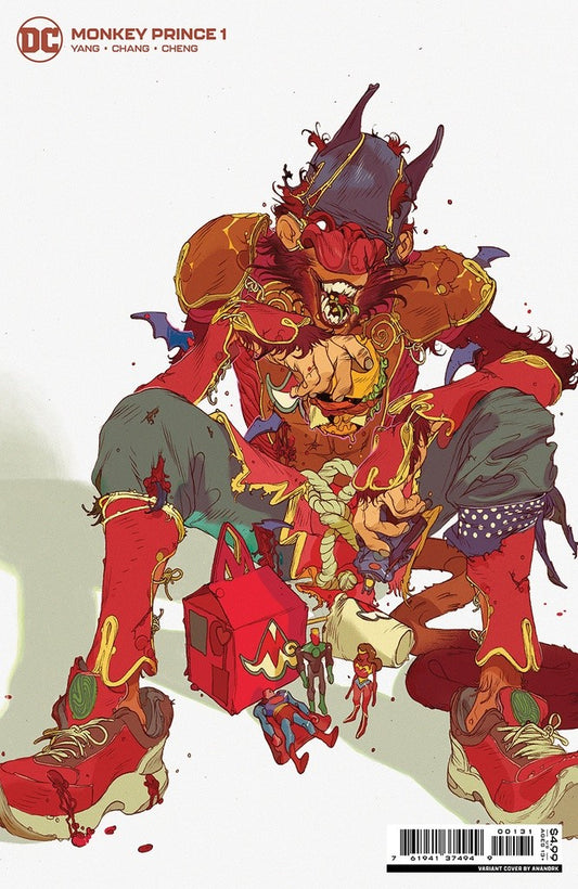 Monkey Prince #1 Anand Radhakrishnan Card Stock 1:25 Incentive Variant Cover