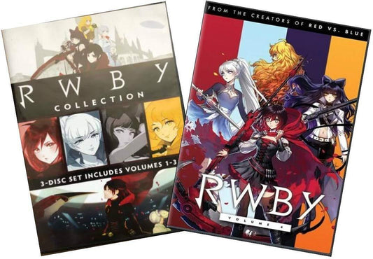 Ultimate RWBY Anime DVD Collection: Volumes 1-4 BRAND NEW!!!