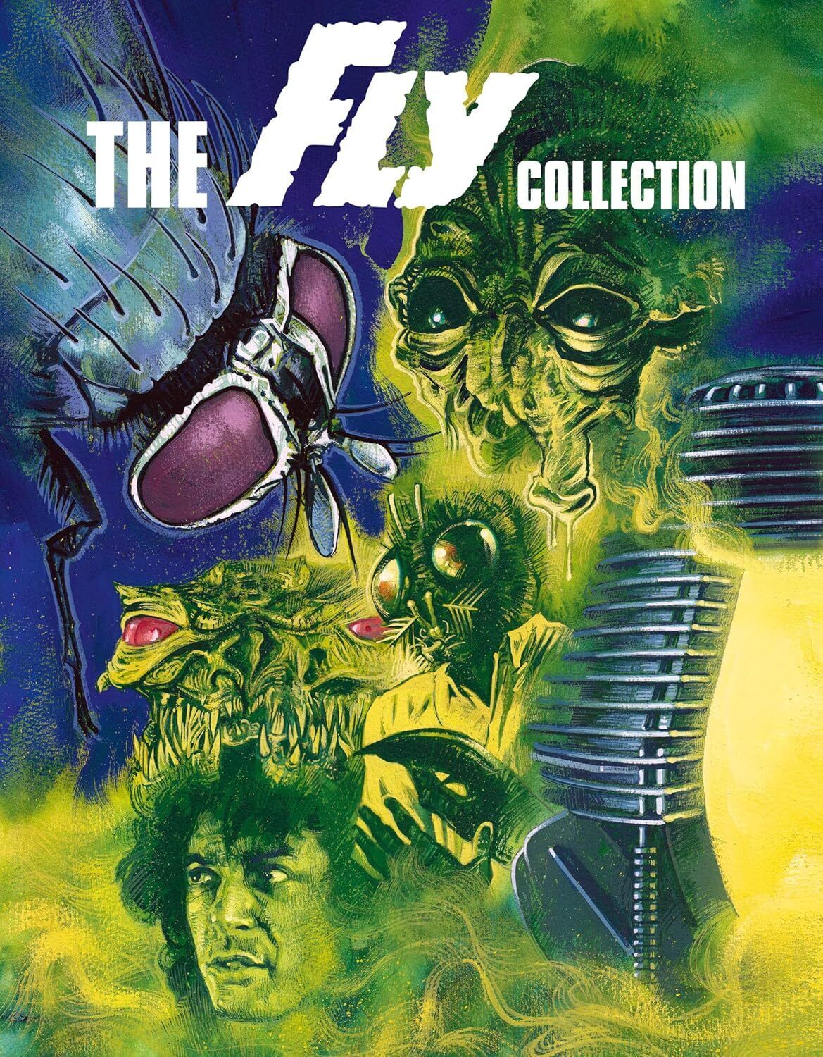 THE FLY-COMPLETE COLLECTION 1959-1989 Scream Factory 5 Film Blu-Ray Box NEW!!!