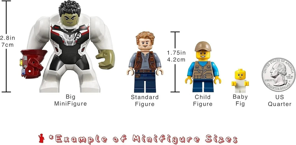 LEGO 2 Minifigures - Batman & Batgirl + HotWheels Batmobil, Motorcycle & The Pod