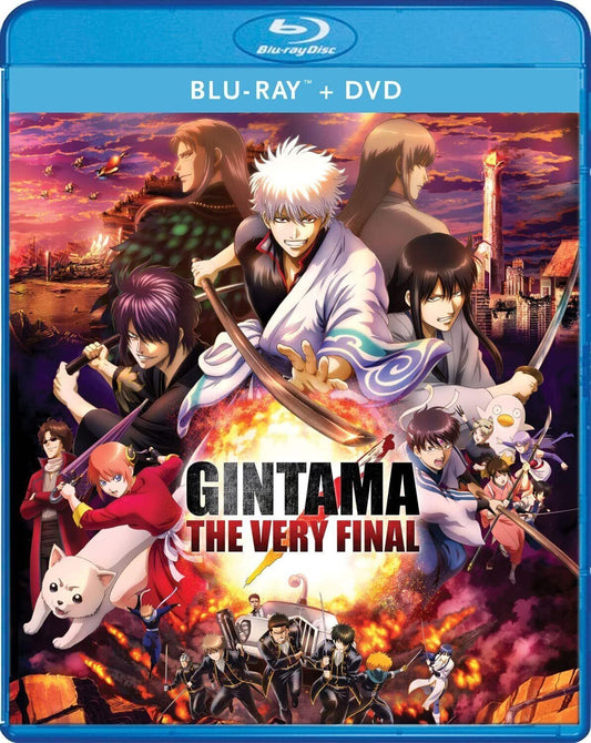 GINTAMA: The Very Final (BLU-RAY + DVD) BRAND NEW!!!