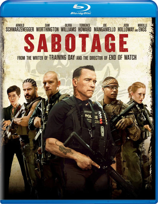 Sabotage [Blu-ray] BRAND NEW!!! & SEALED!!!
