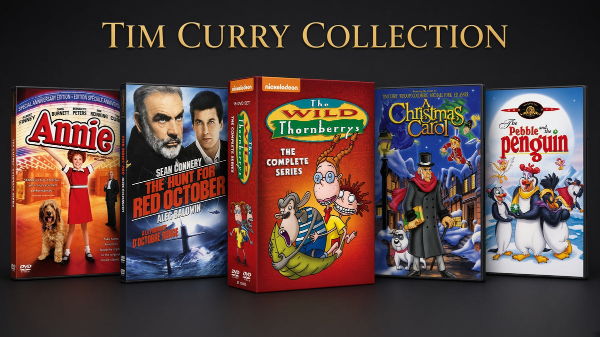 Tim Curry DVD: Wild Thornberrys, Annie, Red October & More