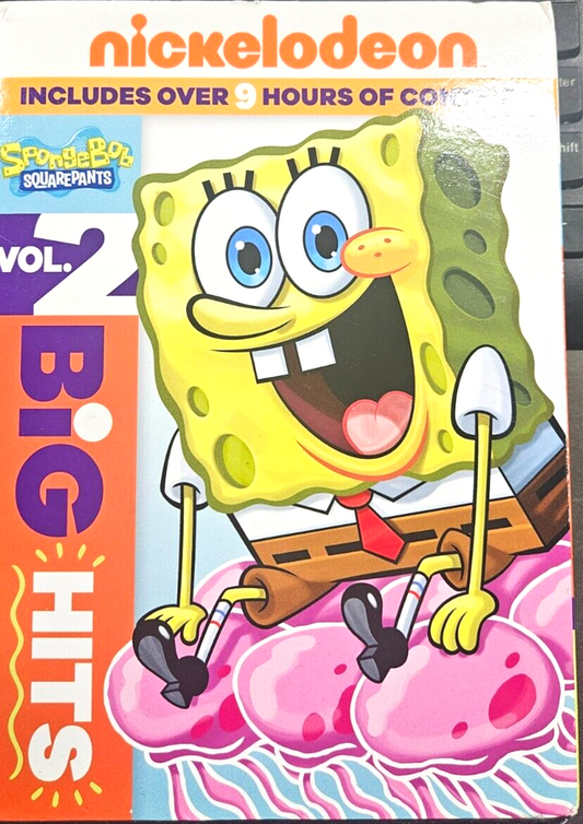 NICKELODEON BIG HITS VOLUME 2 SPONGEBOB TRIPLE PACKS DVD 47 EPISODES NEW!!!