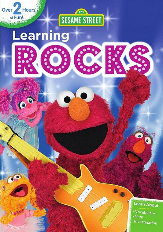 SESAME STREET LEARNING ROCKS (DVD) BRAND NEW!!! & SEALED!!!