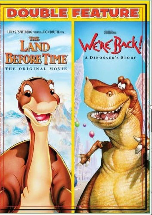 The Land Before Time/ We're Back! A Dinosaurs Story (DVD) (Walmart Exclusive)