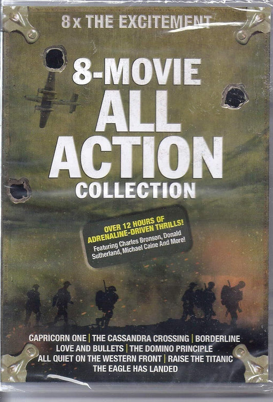 8-MOVIE: All Action Collection (DVD) BRAND NEW!!!