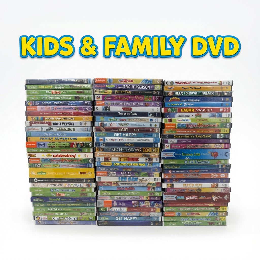 Brand New Mixed Movie Lot - Blu-ray & DVD – Pick Genre, Format, Quantity – Horror, Kids, Action, Comedy, Romance Assortments