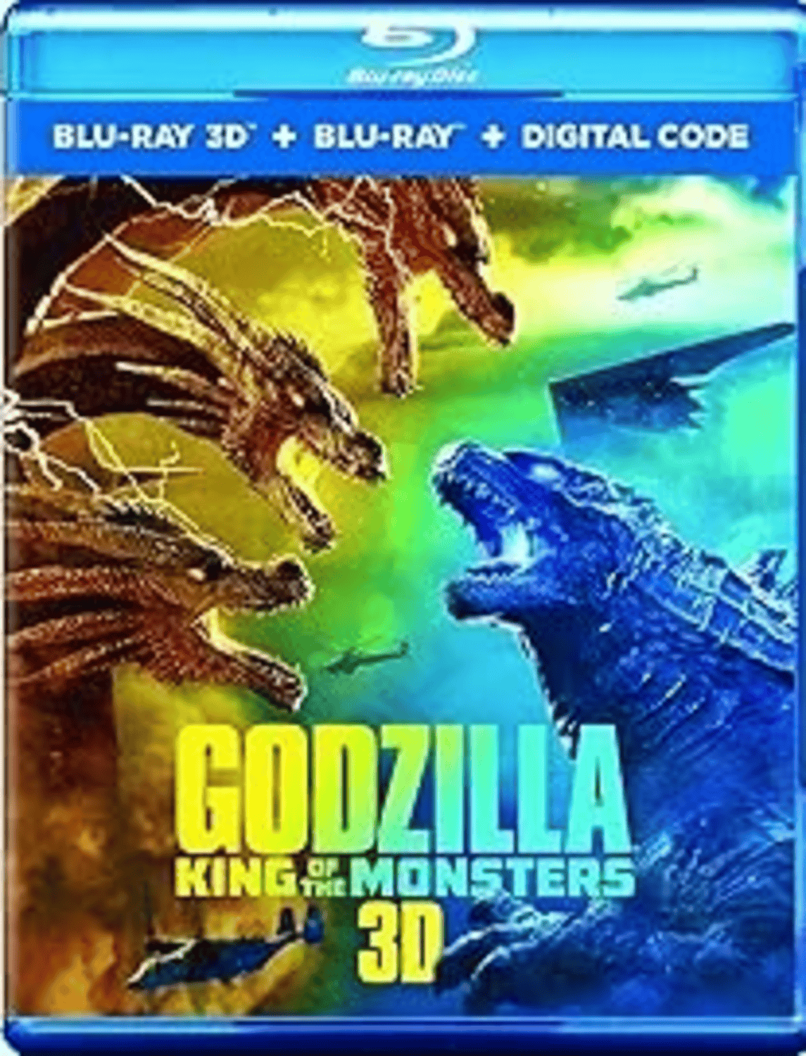 Godzilla: King of the Monsters (BLU-RAY 3D+BLU-RAY+DIGITAL CODE)