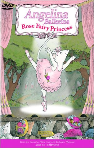 Angelina Ballerina - Rose Fairy Princess (DVD) Brand New!!
