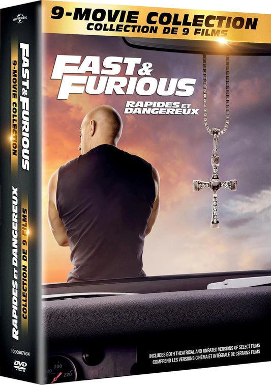 Fast & Furious 9-Movie Collection (DVD) BRAND NEW!!! & SEALED!!! REGION 1