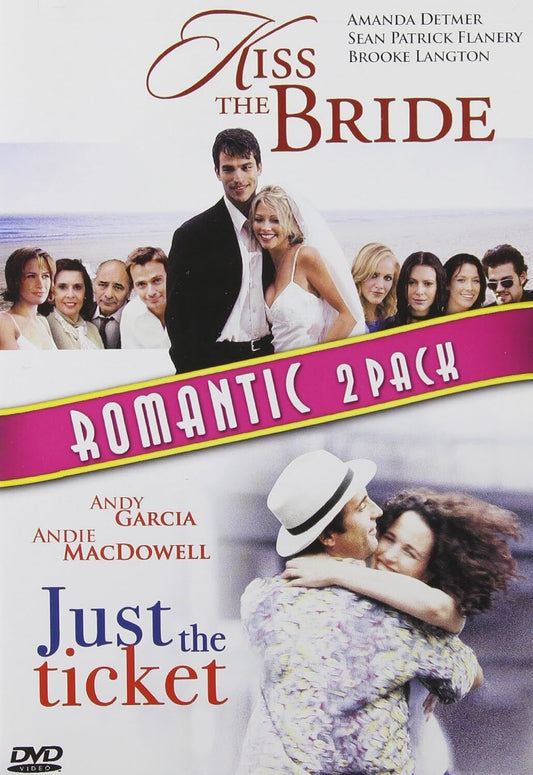 Kiss the Bride/Just the Ticket ROMANTIC 2-PACK (DVD) BRAND NEW!!! REGION A