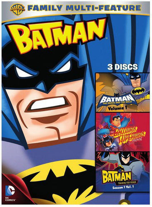 DC Batman Fun 3-Pack (Repackage/DVD) NEW!!!