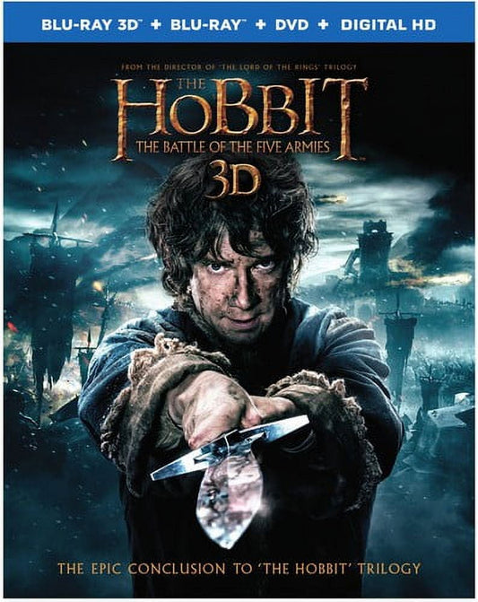The Hobbit: The Battle of the Five Armies (Blu-ray + Blu-ray + DVD)