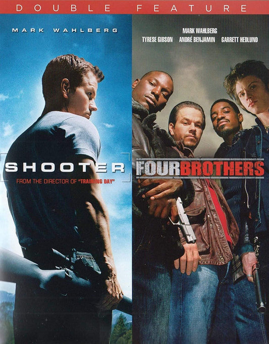Shooter and Four Brothers (Double Feature) BLURAY