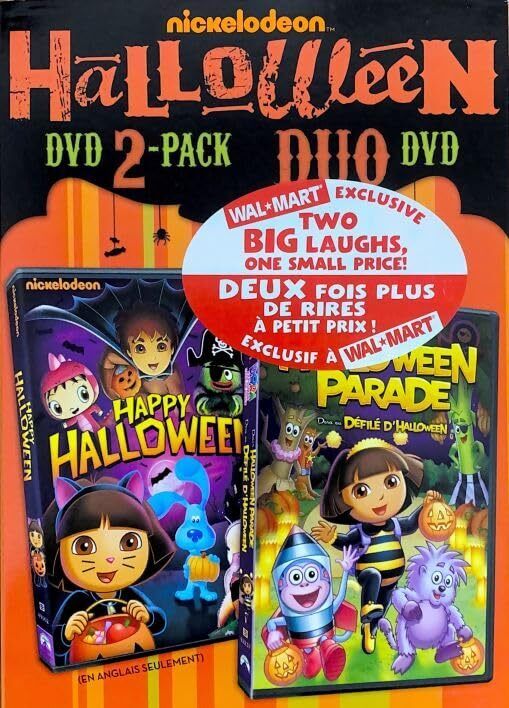 Nickolodeon Halloween DVD 2-Pack: Happy Halloween & Dora's Halloween Parade NEW!