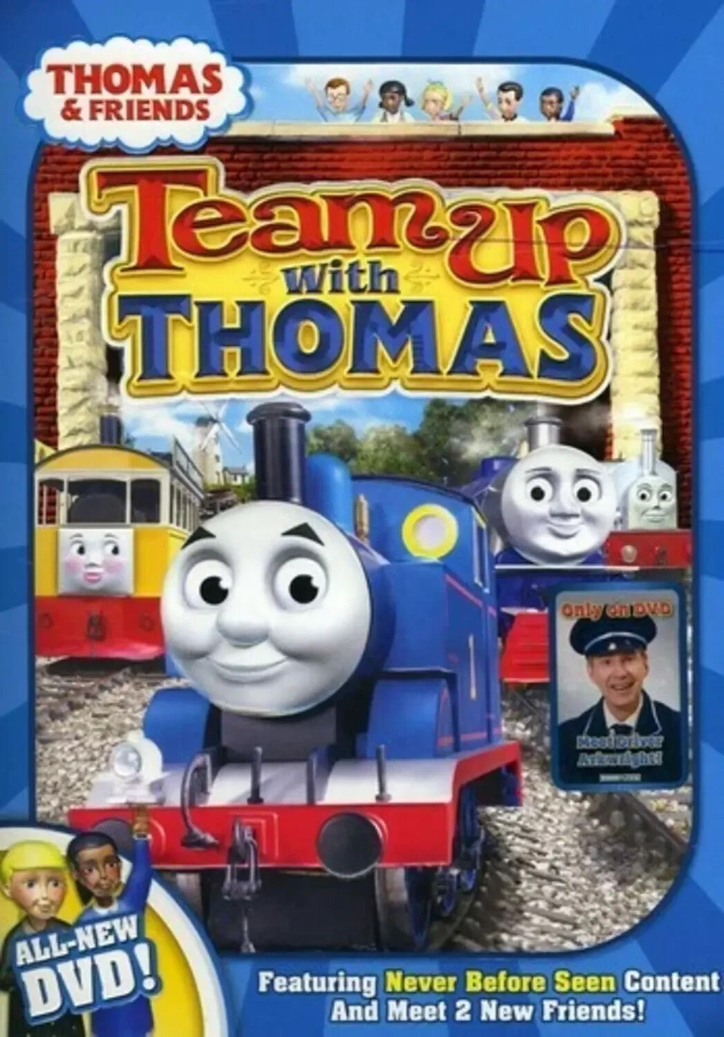 Thomas and Friends - Team Up with Thomas (DVD) BRAND NEW!!! & SEALED!!!
