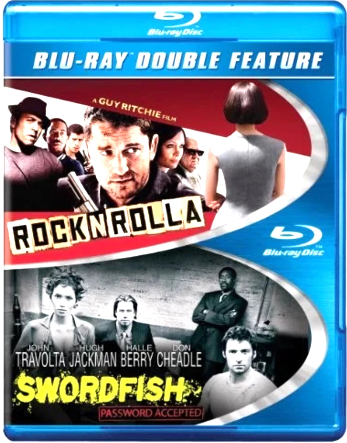 ROCKNROLLA / SWORDFISH 2-DISCS (BLU-RAY) BRAND NEW!!! & SEALED!!!