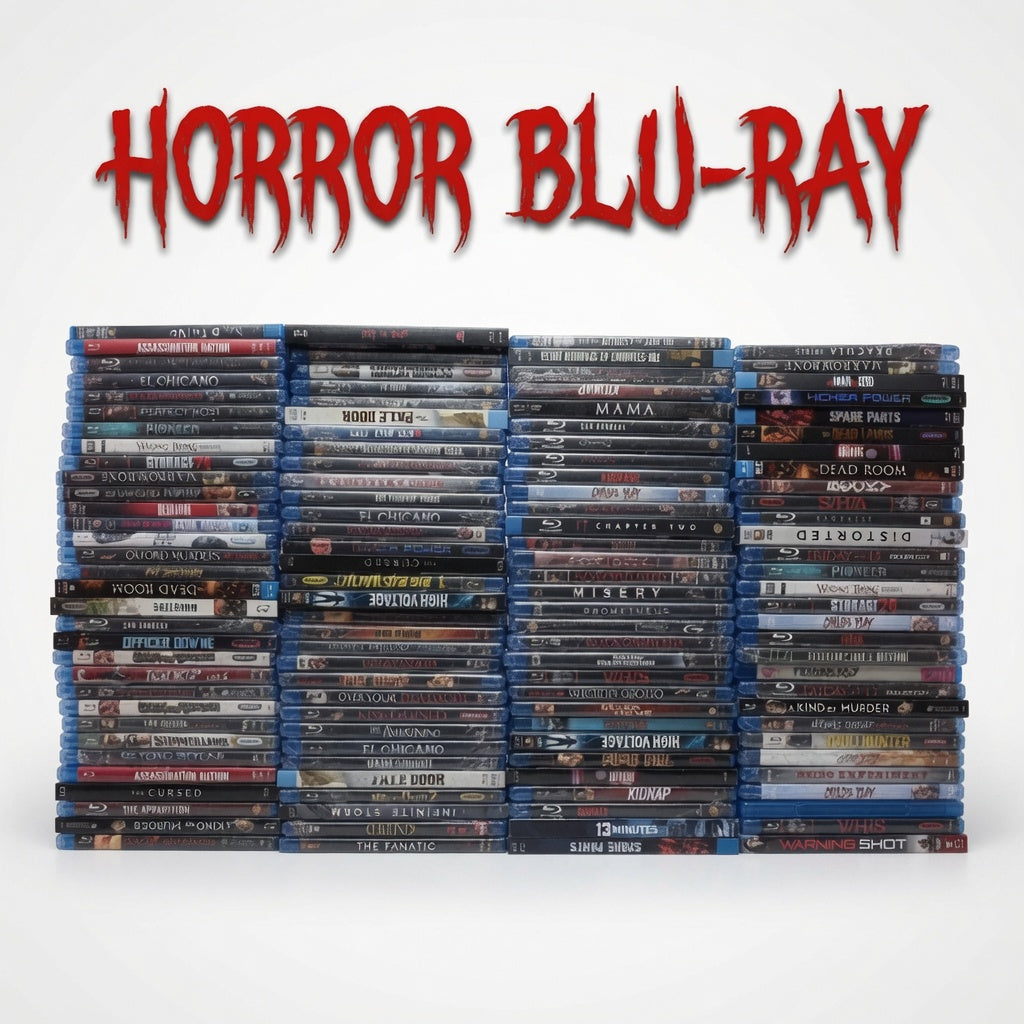 Brand New Mixed Movie Lot - Blu-ray & DVD – Pick Genre, Format, Quantity – Horror, Kids, Action, Comedy, Romance Assortments