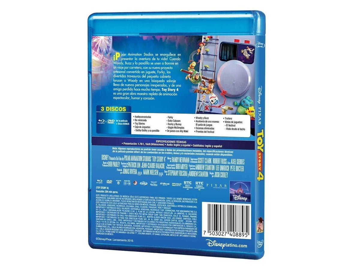 Toy Story 4 (BLU-RAY + DVD) BRAND NEW!!! & SEALED!!! REGION 1/A