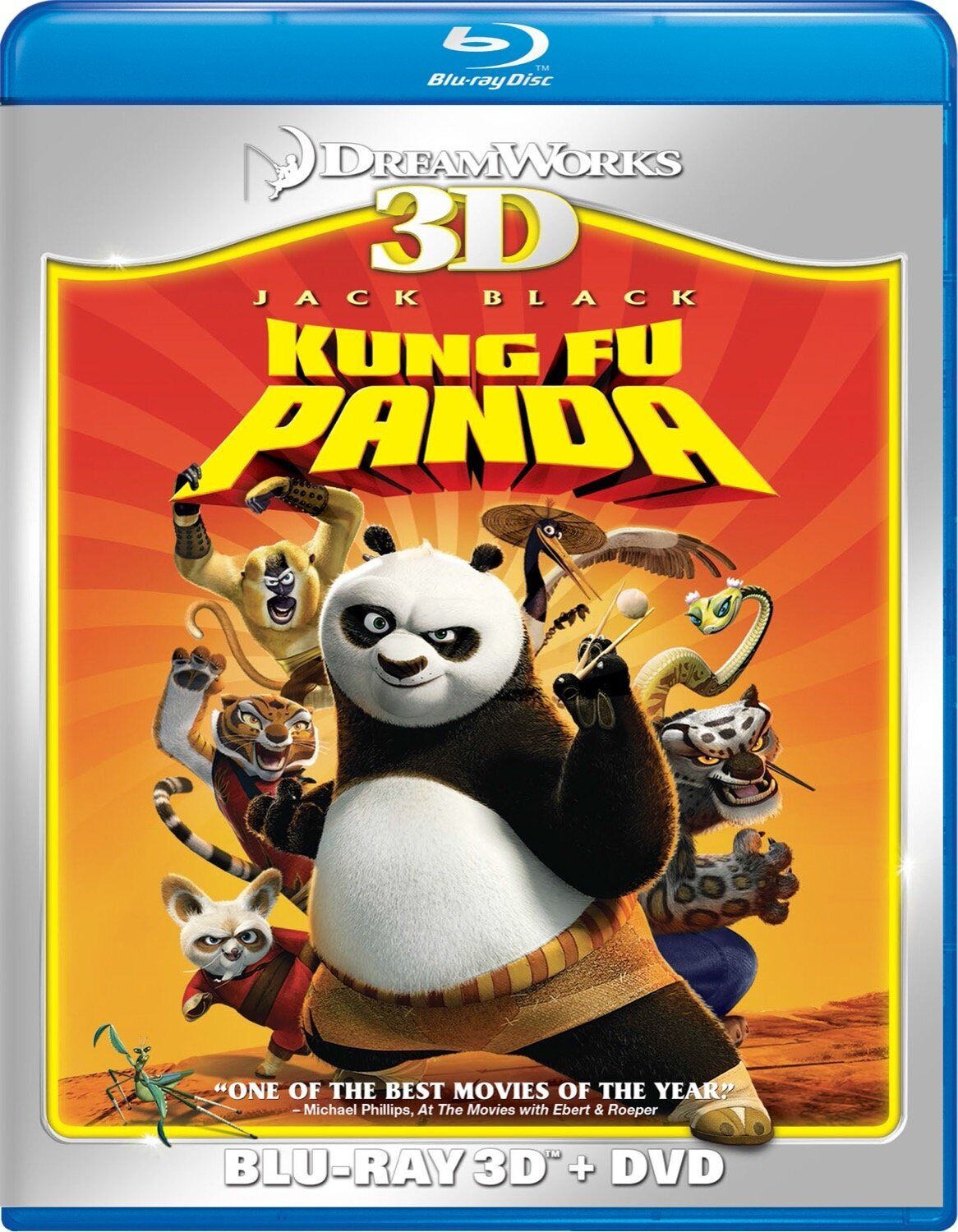 Kung Fu Panda (Blu-Ray 3D + DVD) BRAND NEW!!!