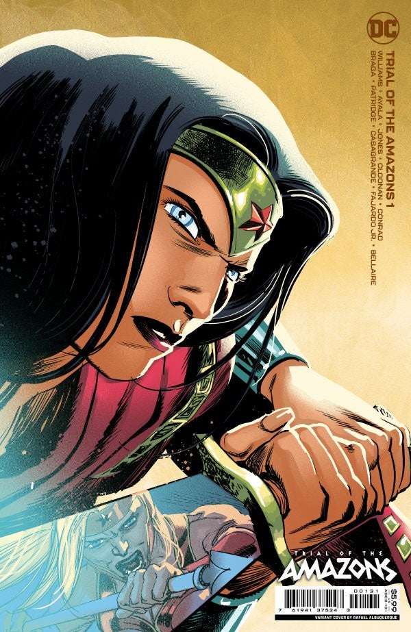 Trial of the Amazons #1 Rafael Albuquerque Card Stock 1:25 Incentive Variant Cover