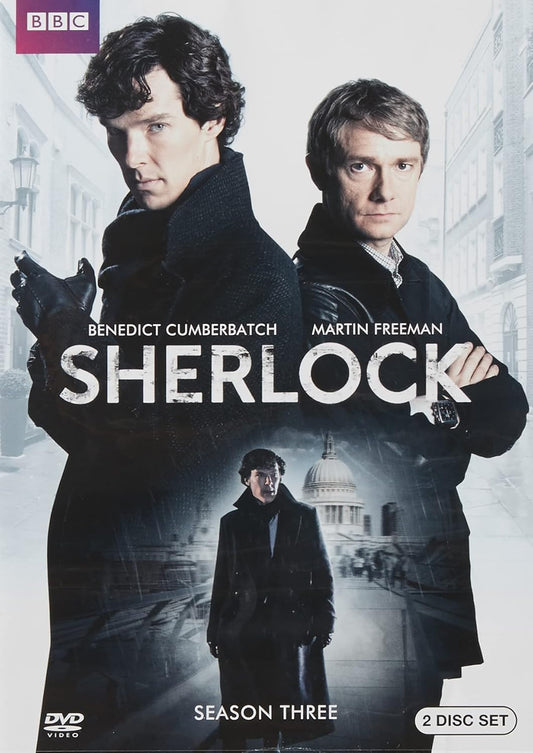 Sherlock: Season Three (DVD, 2014) Brand New!!!