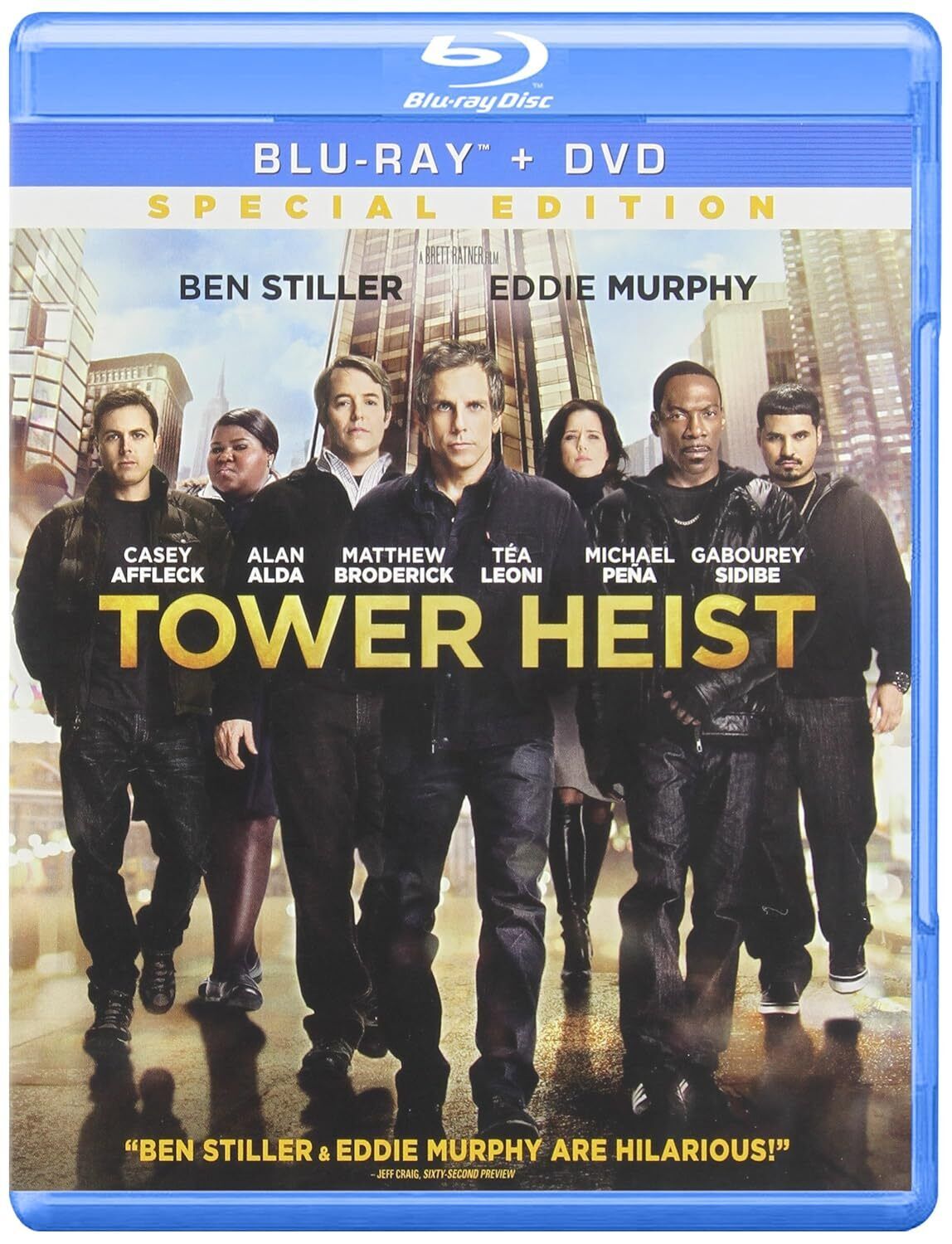 Tower Heist (Blu-ray\DVD, 2012, Special Edition) BRAND NEW!!!