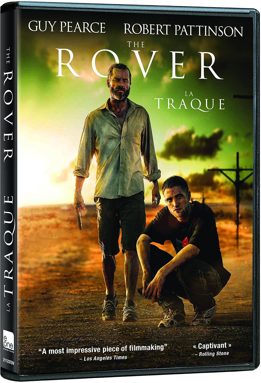 THE ROVER - Guy Pearce & Robert Pattinson (DVD) BRAND NEW!!!