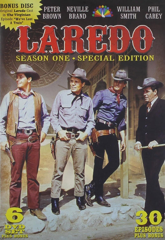 Laredo- Season One (1965) DVD 7-disc set Special Edition Very good condition
