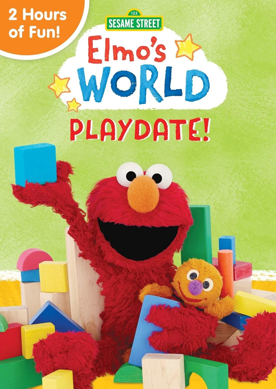 SESAME STREET ELMO'S WORLD PLAYDATE (DVD) BRAND NEW!!! & SEALED!!!
