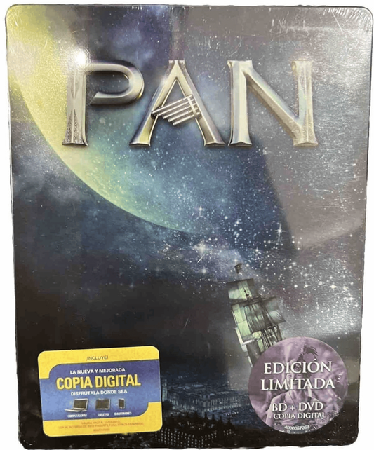 Pan Movie - Limited Steel-book Edition [Blu-ray] BRAND NEW!!!