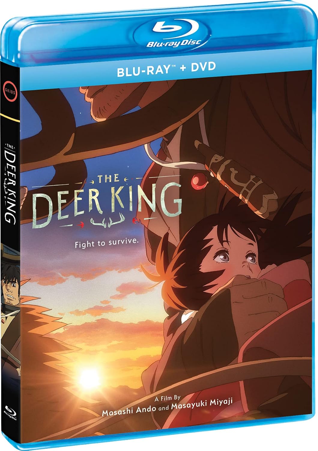 The Deer King [Blu-ray + DVD] BRAND NEW!!!
