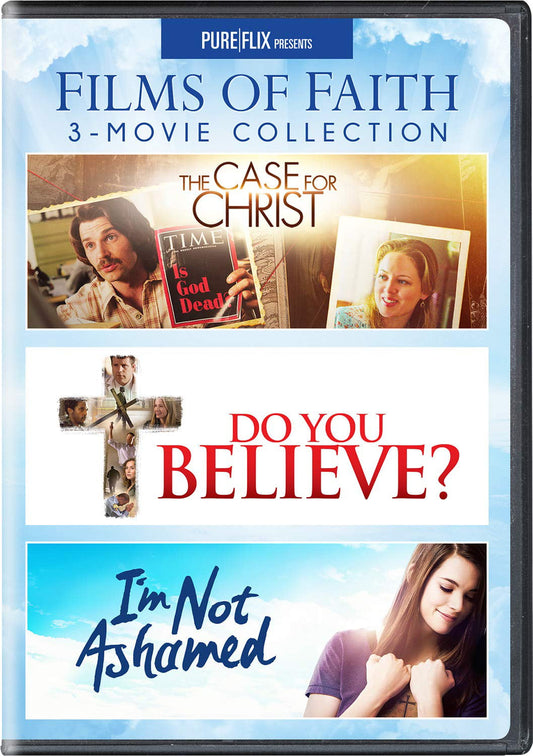 The Case for Christ / Do You Believe? / I'm Not Ashamed [DVD) NEW!!