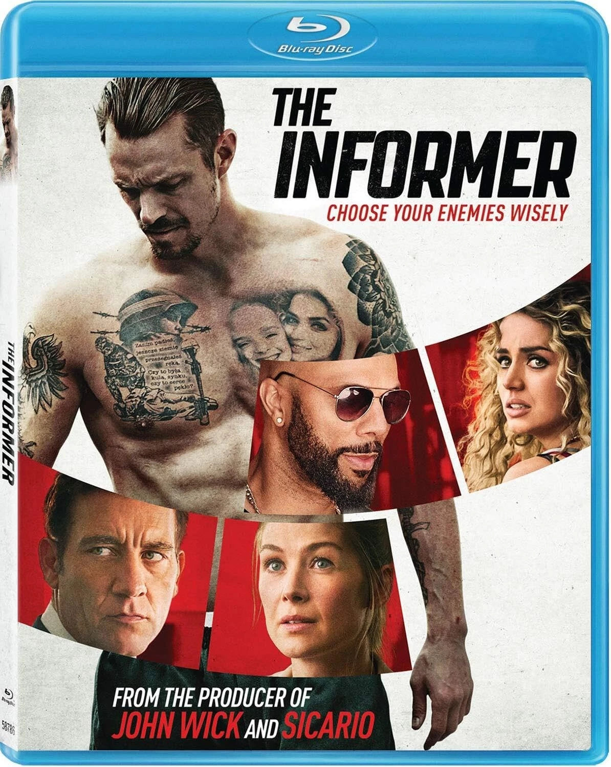 The Informer (Blu-ray) BRAND NEW!!! & SEALED!!!