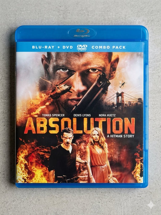 Absolution: A Hitman Story (Blu-ray + DVD) Brand New!!
