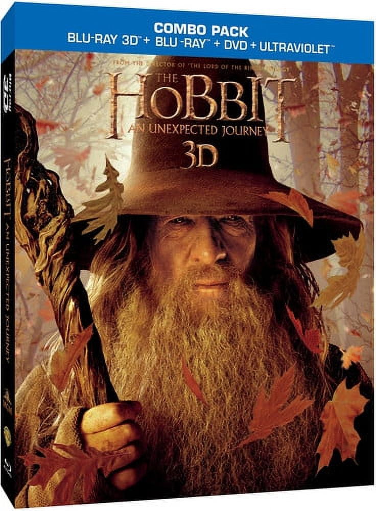 The Hobbit: An Unexpected Journey (Blu-ray + Blu-ray + DVD)