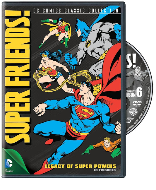 Super Friends: Legacy of Superpowers - Season 6 (DVD) BRAND NEW!!! & SEALED!!!