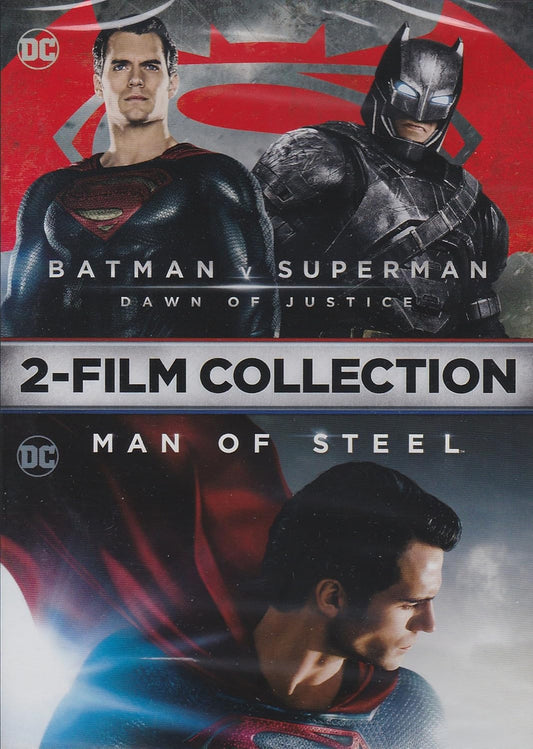 Batman v Superman Dawn of Justice / Man of Steel 2-Film Collection (DVD)