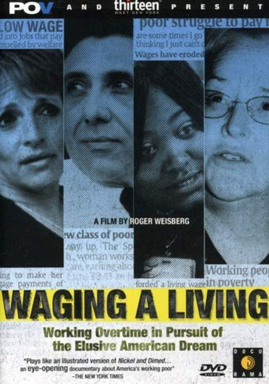 WAGING A LIVING (DVD) BRAND NEW!!! & SEALED!!!