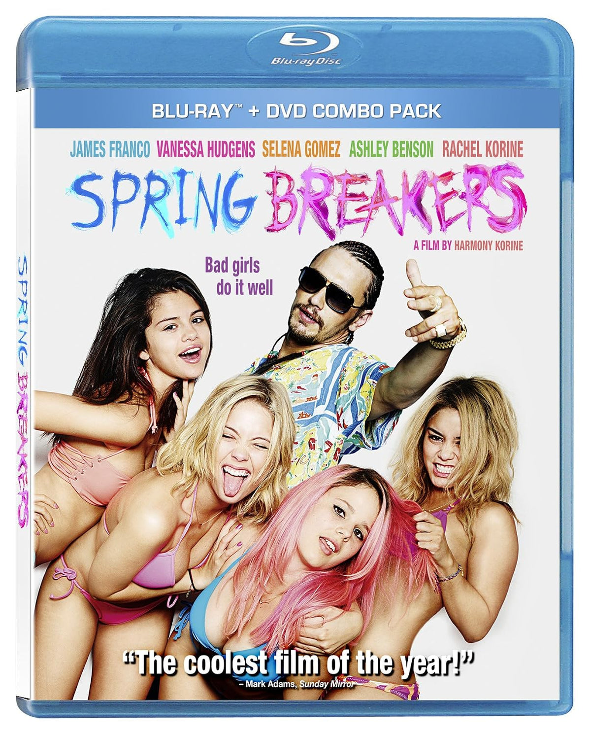 SPRING BREAKERS (BLU-RAY + DVD) BRAND NEW!!! & SEALED!!!