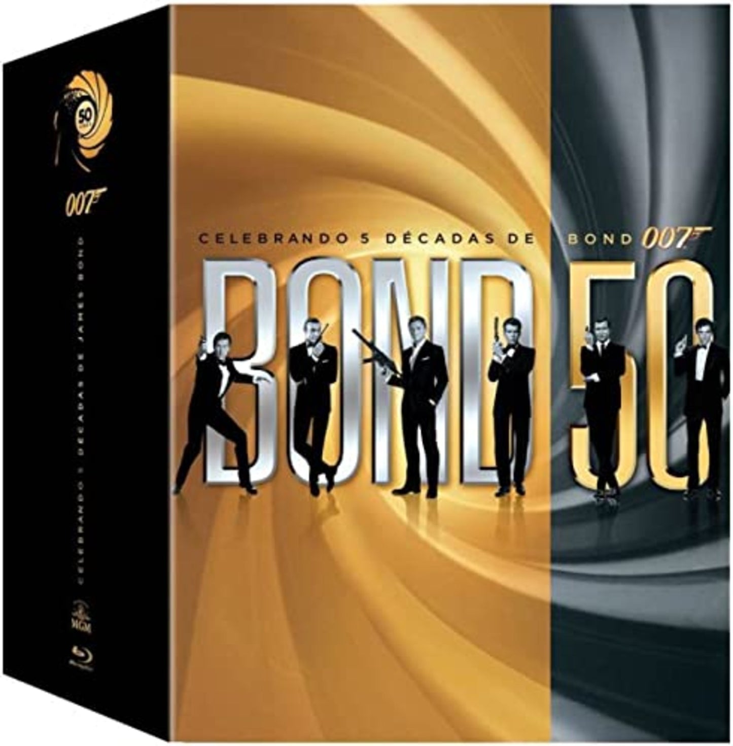 Bond 50th Anniversary 23-Movie Collection [Spanish Artwork] (Blu-Ray)