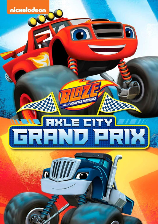 NICKELODEON: BLAZE AND THE MONSTER MACHINES: AXLE CITY GRAND PRIX (DVD) NEW!!!