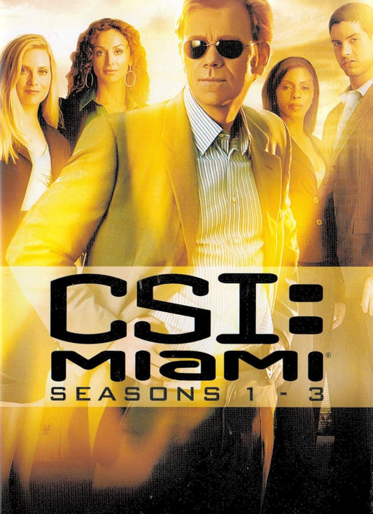 CSI: Miami SEASONS 1-3 (DVD) BRAND NEW!!! & SEALED!!!