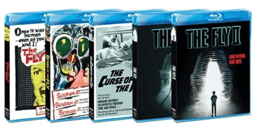 THE FLY-COMPLETE COLLECTION 1959-1989 Scream Factory 5 Film Blu-Ray NEW!!!