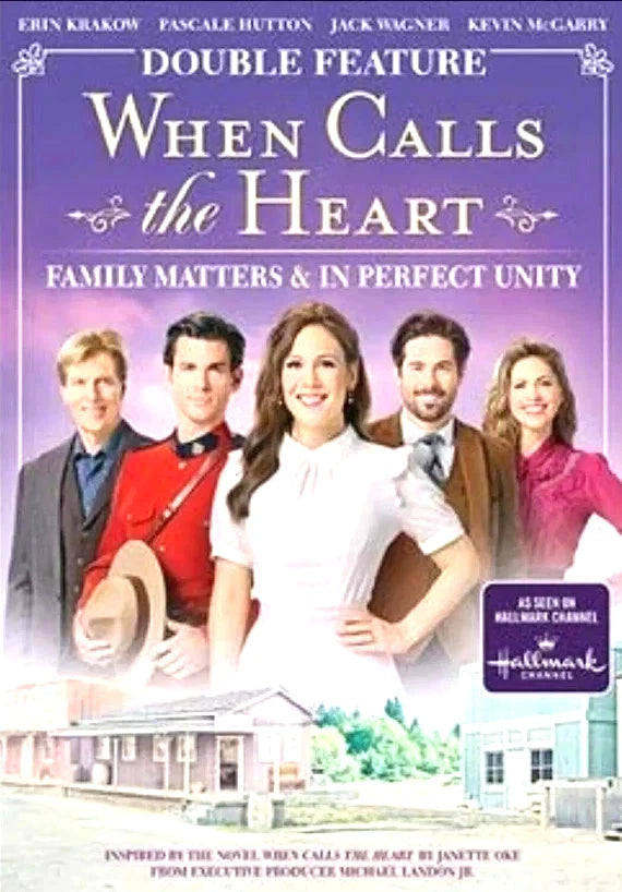 When Calls the Heart - Family Matters & In Perfect Unity (DVD) BRAND NEW!!!