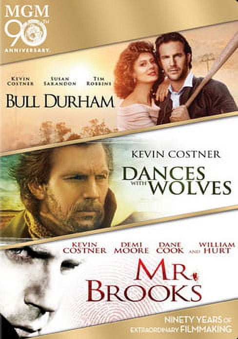 Bull Durham / Dances With Wolves / Mr. Brooks (DVD)