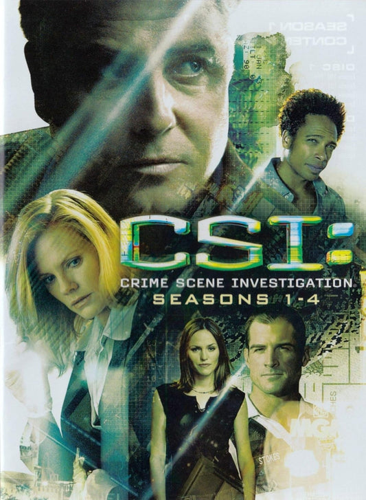 CSI: CRIME SCENE INVESTIGATION ( SEASONS 1 - 4) (DVD) NEW!!!!