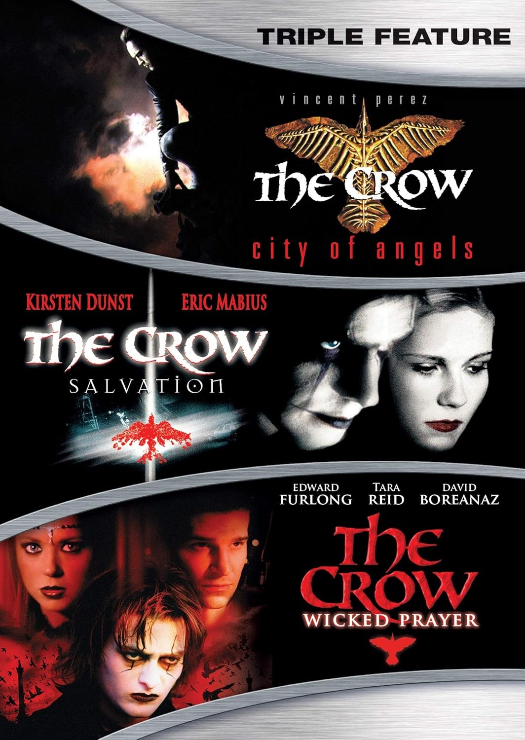 The Crow Triple Feature (DVD) BRAND NEW!!! & SEALED!!!